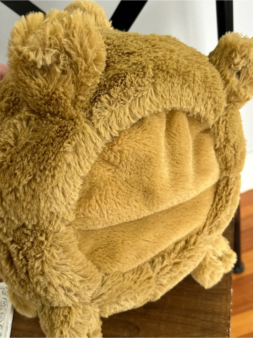 Plush Dog plushie basket bucket trick or treat or toys